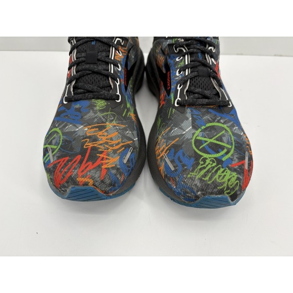 Brooks Adrenaline GTS 22 Men\'s Graffiti Running Sneakers Shoes, 12D, 1103661D084 main image 4